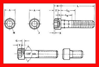 Ss 321 Socket Head Cap Screw Dimension Table SS 321 Socket Head Cap Screw Dimension Table