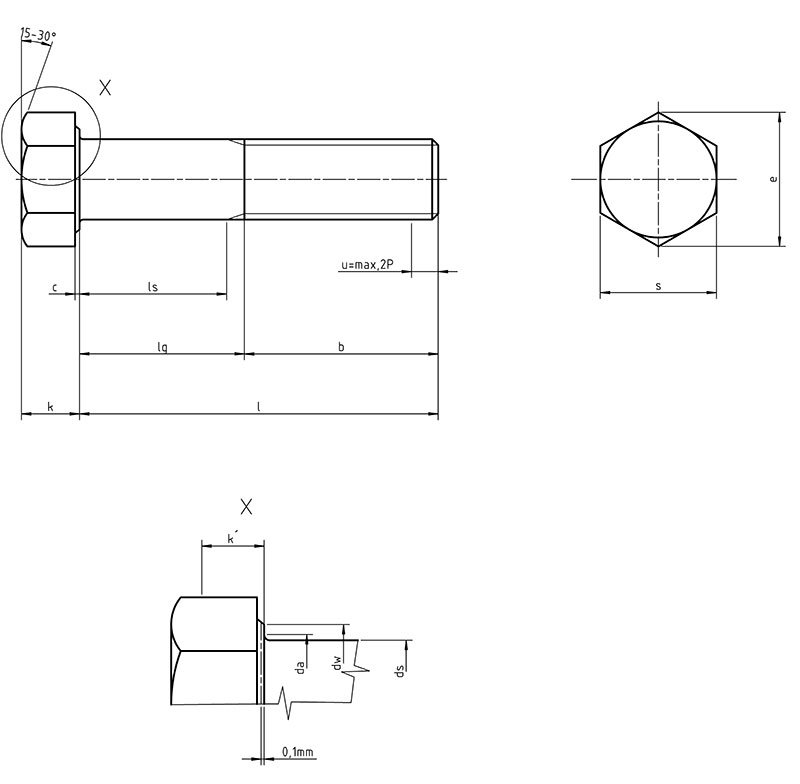 DIN 933 Fasteners